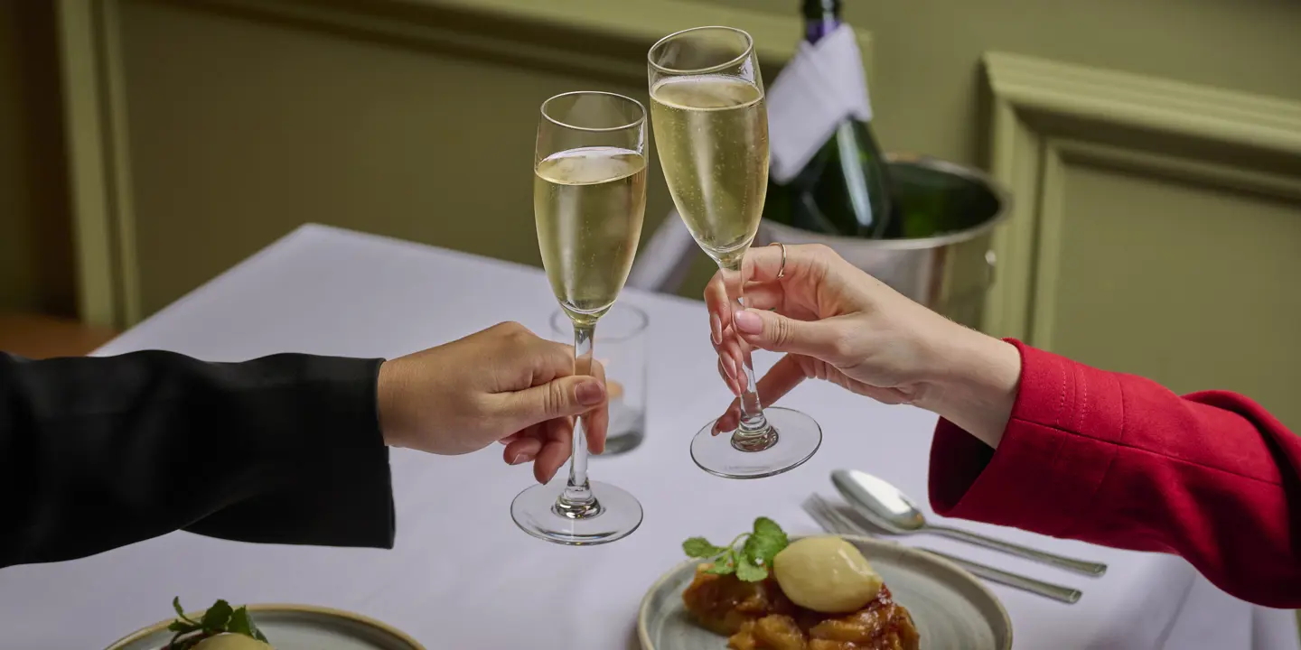Champagne toast