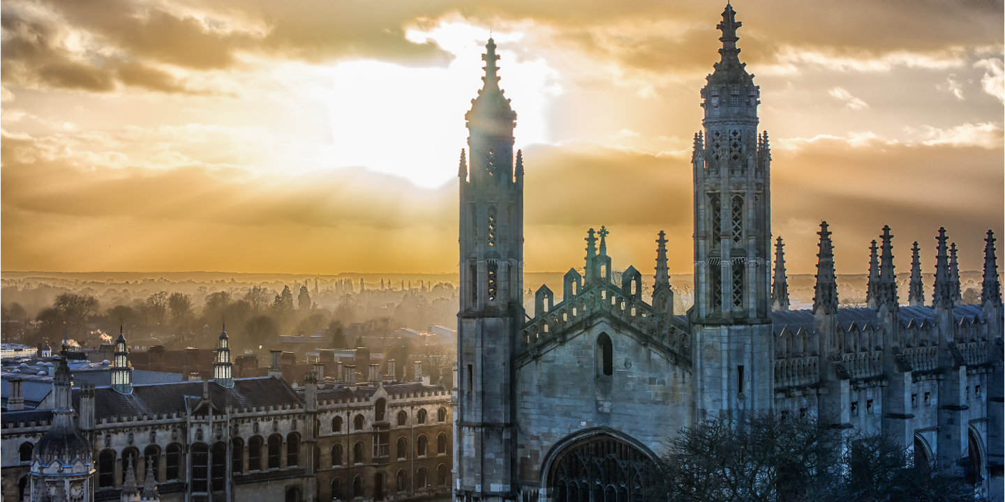 Sunset view over a majestic cathedral.