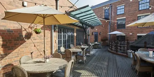 Newcastle Hotel Du Vin Outdoor Seating area