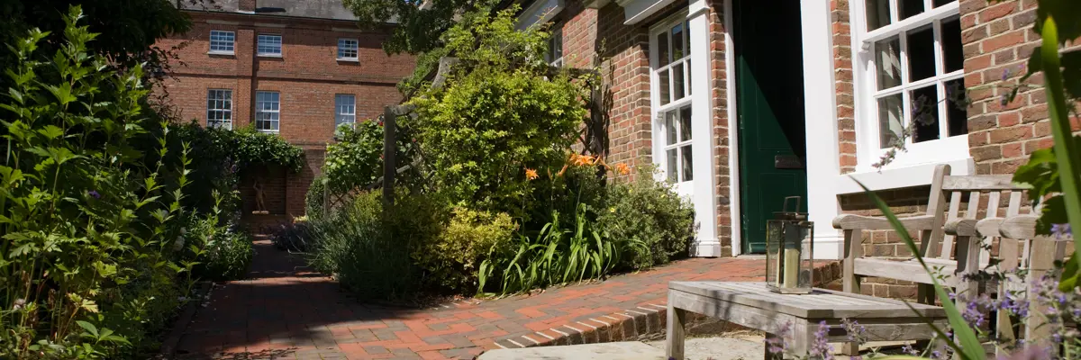 The front entrance of Hotel du Vin Winchester