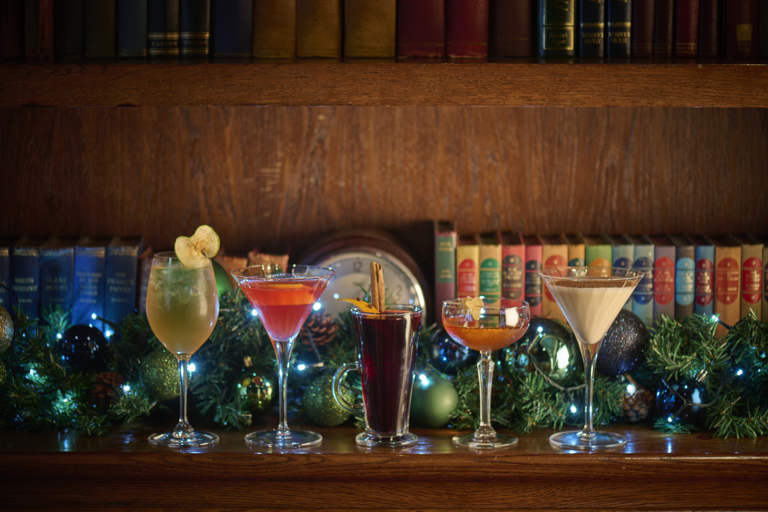 festive cocktail selection