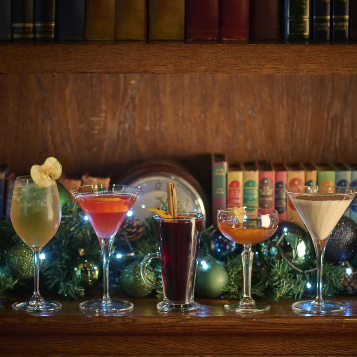 festive cocktail selection