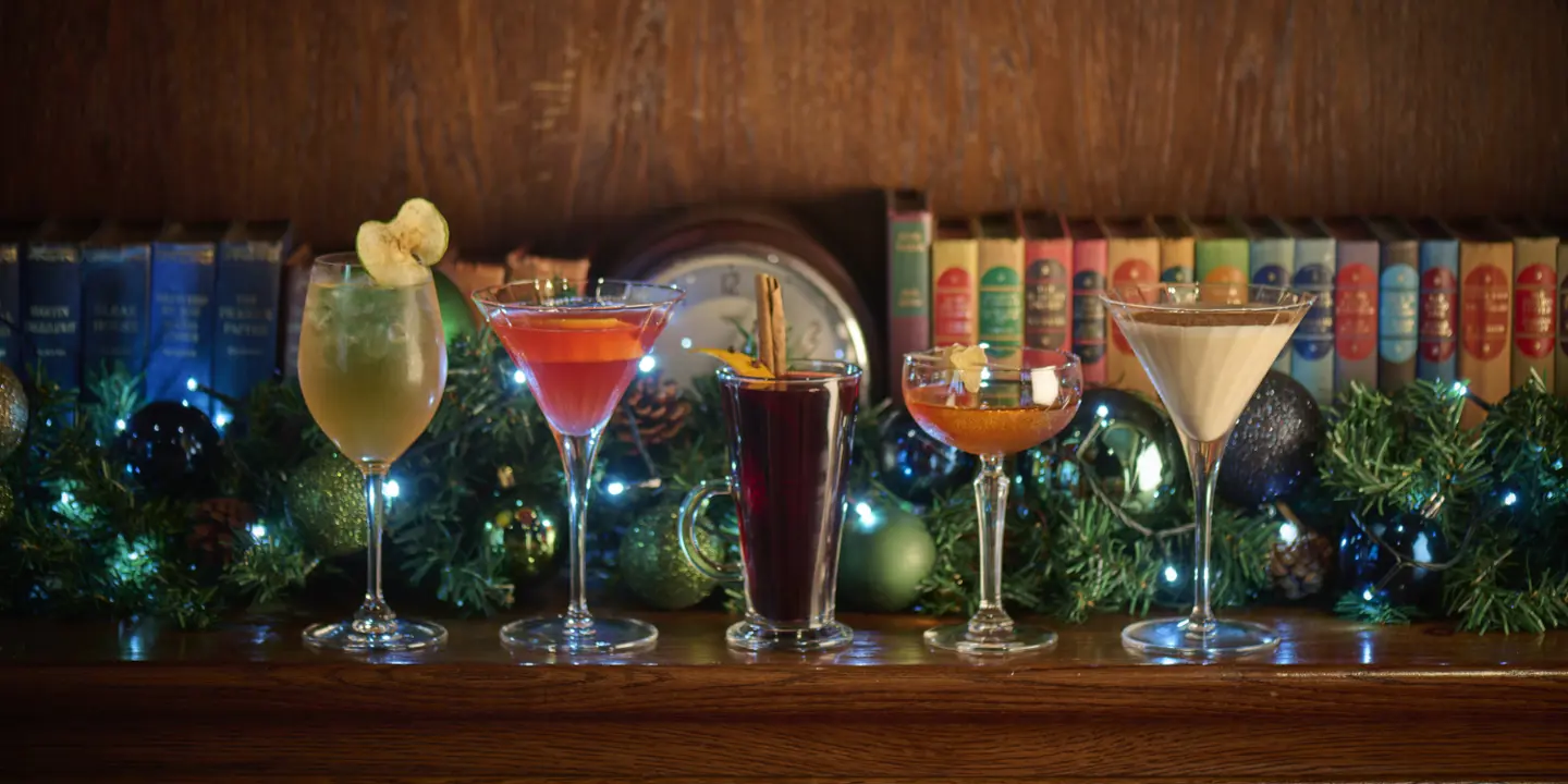 festive cocktail selection
