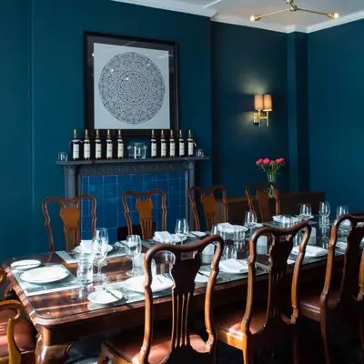 Dining room featuring a table and chairs