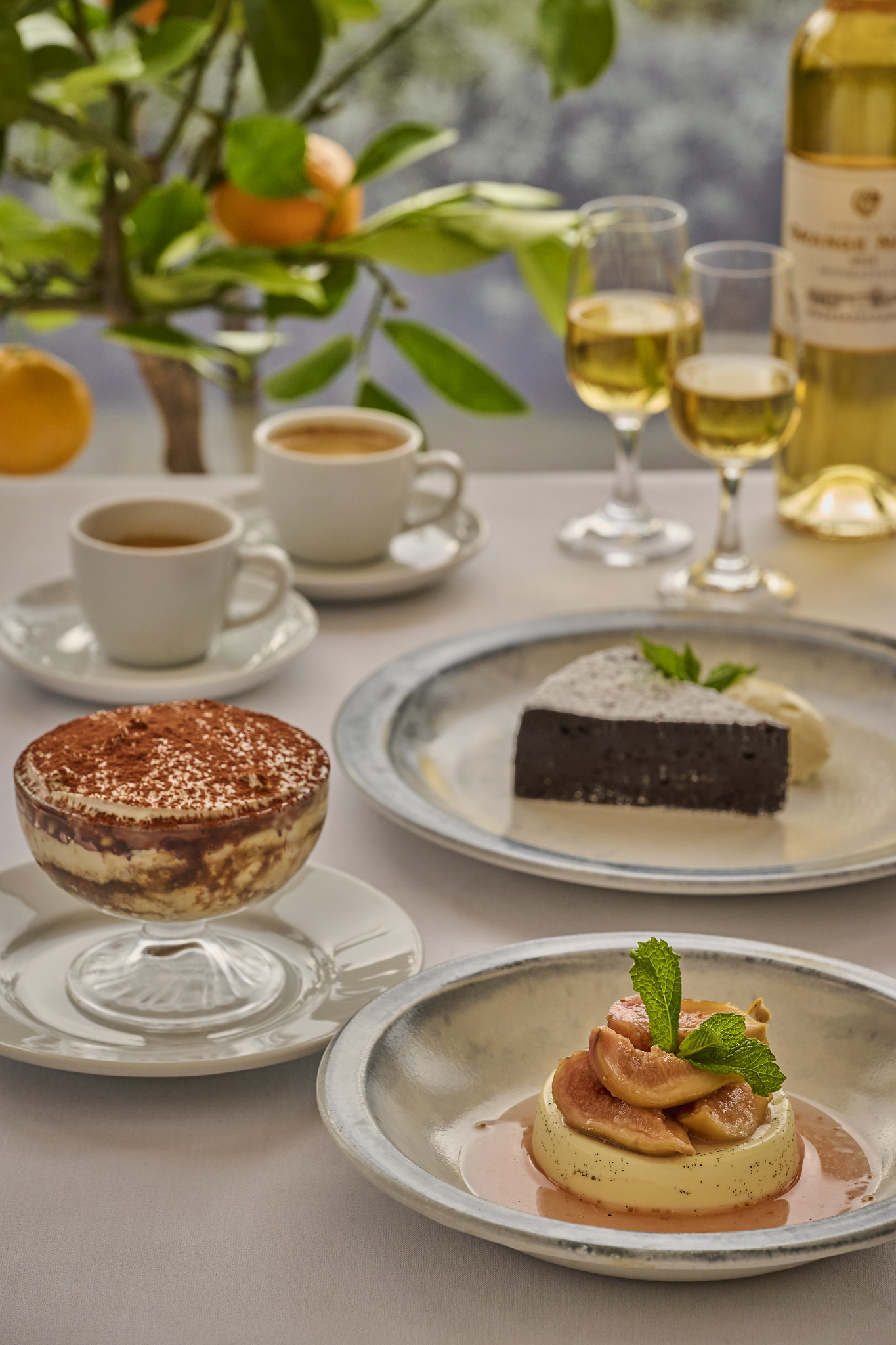 Orangery dessert selection