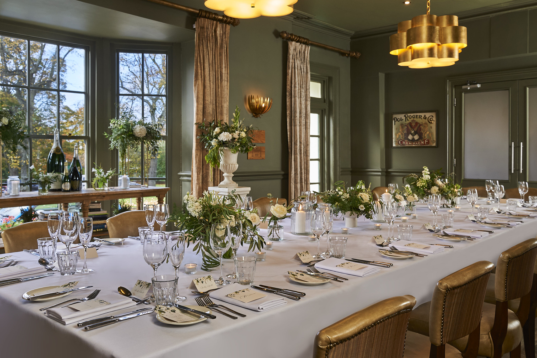 Dressed Wedding Table