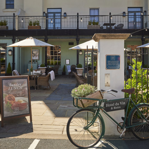 Exterior of the Bistro du Vin restaurant